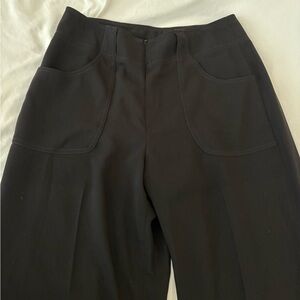 R.R. Renfrew Black Wide Leg Dress Pants | Women's Size: 8
